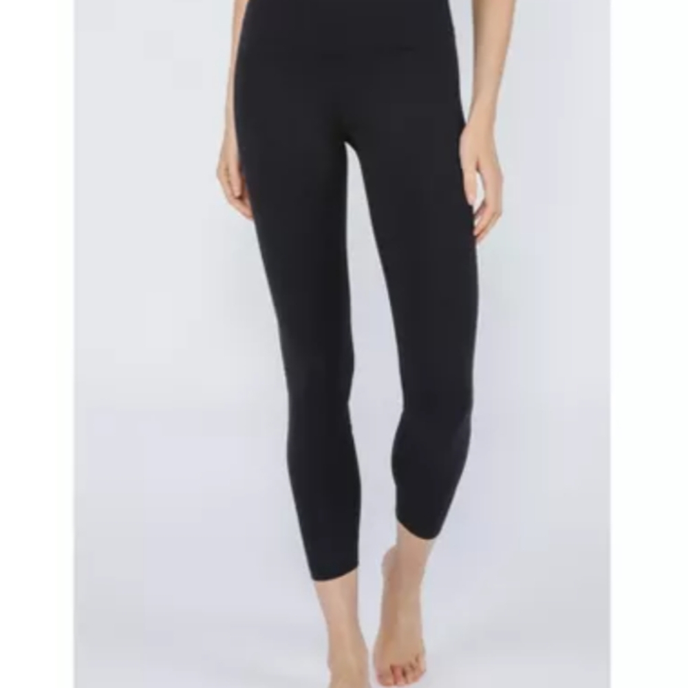 90 Degree By Reflex Classic Black Ankle Leggings Size S NWT